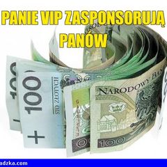 Panie Vip zasponsorują panów.