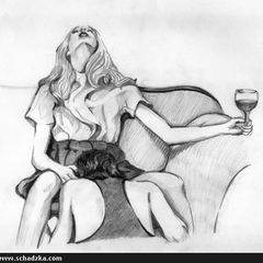 oralslave dla szczupłej Lady